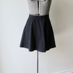 Madewell Polka Dot Circle Skirt